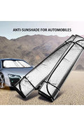 Parasolar Auto pentru Parbriz Fata, Folie Reflectorizanta Argintie cu Spuma, EPE